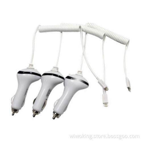 USB In-car Charger for iPhone 5/4/4S, Mobile Phone Accessories, Charger for iPad